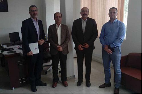 بازدید مدیر استانی بانک ایران زمین از شرکت آبفای البرز